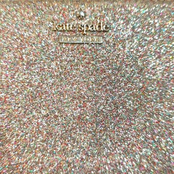 kate spade Handbags - Kate Spade wallet. Good used condition. Fun Glitter look.